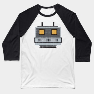 Cartoon robot head Baseball T-Shirt